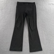 Simply Vera Wang Womens Pants Gray Small Bootcut Pull On Polyester Blend