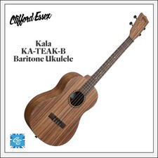 Kala KA-TEAK-B Baritone Groupe Ukulele