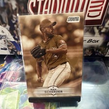 Topps Stadium Club Max Scherzer Toronto Blue Jays Insert #136 Sepia