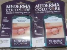 2 15ct Mederma Cold Sore Discreet Healing Patch BRAND NEW SEALED Exp 7/2027