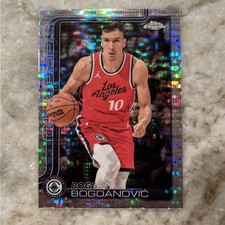 2025-26 Topps Chrome Bogdan Bogdanovic Pulsar Refractor Los Angeles Clippers #92