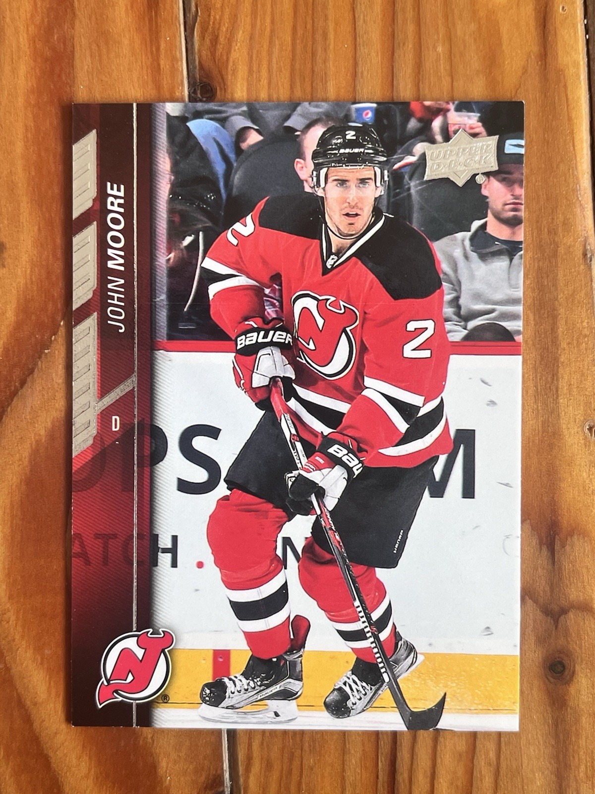 2015-16 Upper Deck John Moore #369 New Jersey Devils