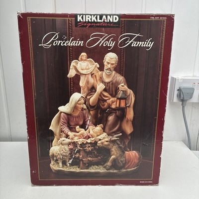 Kirkland Signature Porzellan Heilige Familie Weihnachten Krippenfigur #681045