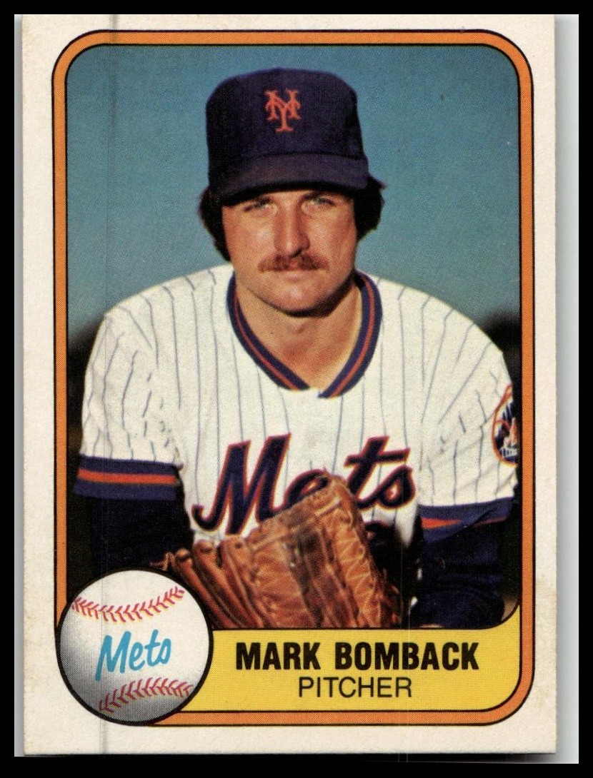 1981 Fleer #323 Mark Bomback