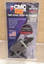 Cmc Two Stage Flat Drop-in Trigger 1 Lb Set 3 Lb Release