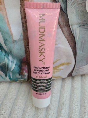 MUDMASKY  Pearl Polish Superglow Pink Clay Mask 60 ml  NEU
