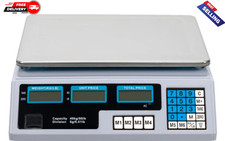 40kg Digital Price Computing Scale Retail Shop Market UK Plug LCD 40kg ACS-30 CE