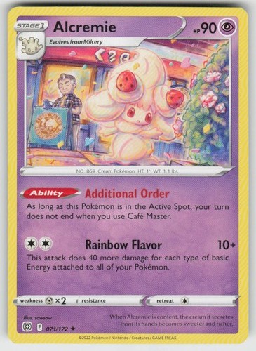 Alcremie 071/172 Brilliant Stars Rare