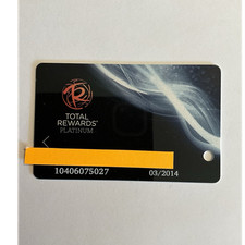 Total Rewards Platinum Casino Slot Card