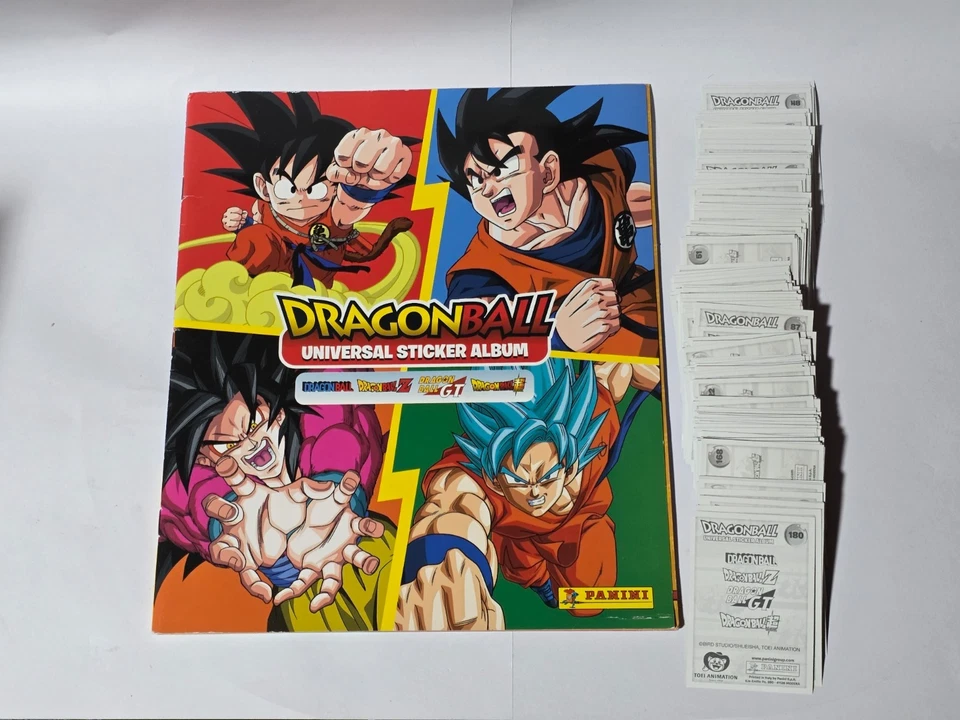 Panini Dragon Ball Univeral Stickers 2025 Full Set Album FR 204 Stickers - Photo 1/3