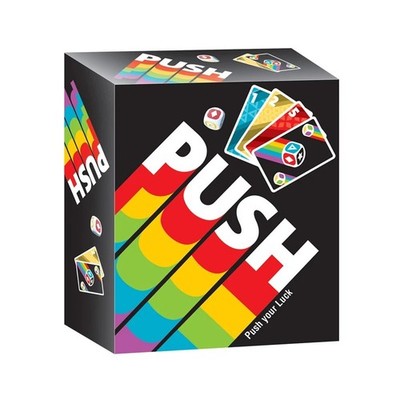 Push Card Game Family Strategy Board Game Adults Teens 2 6 Players Age 8 Plus