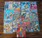 The New Mutants Marvel Comics Lot of 13 Vintage Comic Books 1980s