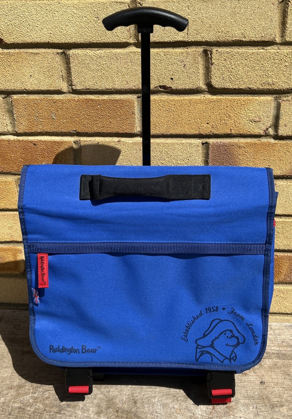 PADDINGTON BEAR CHILDS BLUE BACKPACK BAG WHEELED SUITCASE ROLLER TRAVEL BAG image 10