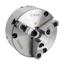 CME Adjustable-Structure 6" 3-Jaw Self-Centering (Scroll) Lathe Chuck, Plain ...