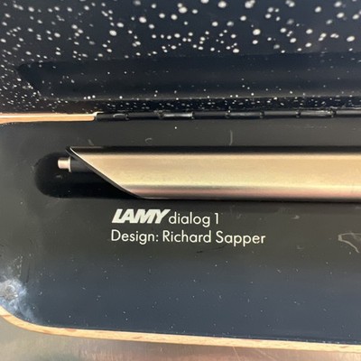 Lamy Dialog 1 Triangular Titanium Coated Ballpoint Pen by Richard