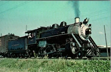 East TN & Western NC 207 Southern Railway #630 Locomotive Train Postcard O215