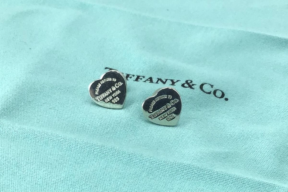 TIFFANY & Co. Ohrringe Tiffany Return to Heart Anhänger Silber SV925 Accessoires