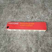 2003 Pantone Formula Guide Solid Coated ISBN 1-576164-02-2 Fan Format