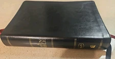 The KJV Open Bible: Complete Reference System, Black Leathersoft, Red Letter, Co