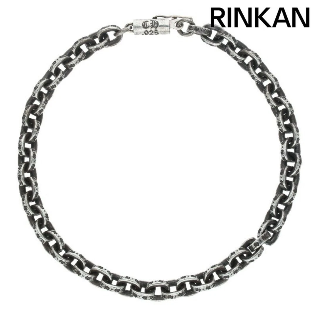 CHROME HEARTS Bracciale uomo argento catena carta cuori cromati 8 pollici usato40cf248c215b9f21