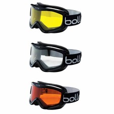 New Bolle Mojo Ski Goggles Shiny Black Frame - Choice of color lens