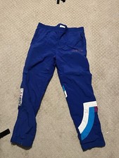 Vintage 80s/90s Team Adidas Track Pants Multicolor Spell Out Logo Size Medium