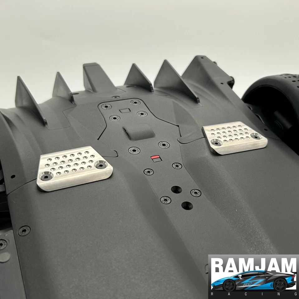 Arrma Felony 6s Titanium Rear Skid Plate Set - Image 4 of 4