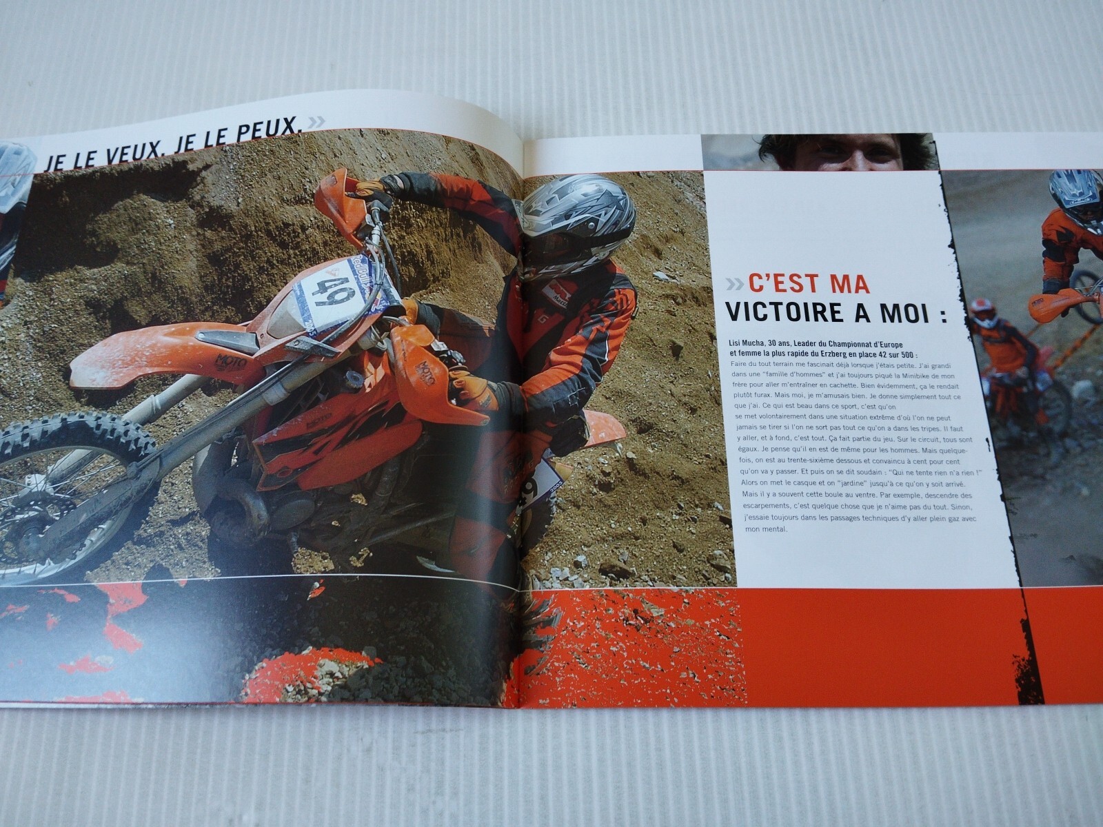 Prospectus KTM Offroad 2006, édition collector papier glacé pour passionnés