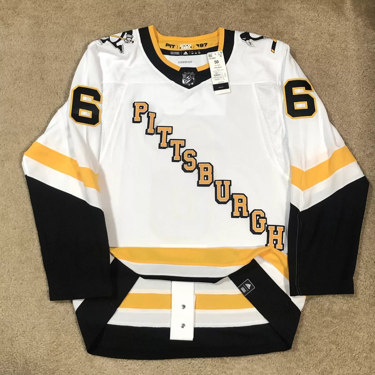 adidas Pittsburgh Penguins Men's Authentic Reverse Retro Player