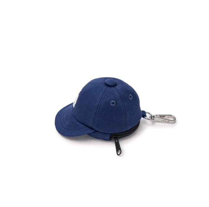 MLB KOREA Basic Ball Cap Pouch Keyring Los Angeles Dodgers, Blue - Image 2 of 4