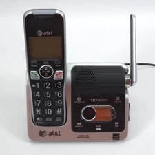 AT&T CL82312 Handset and Base Expansion Kit For Base CL83213 Black Silver TESTED