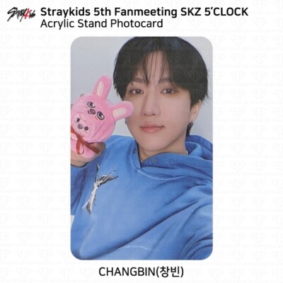 STRAY KIDS 5th Fanmeeting SKZ 5'CLOCK Official MD Acrylic Stand