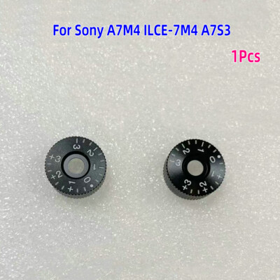 Camera Top Cover Exposure Compensation EV Adjust Dial Wheel for Sony A7M4 A7S3