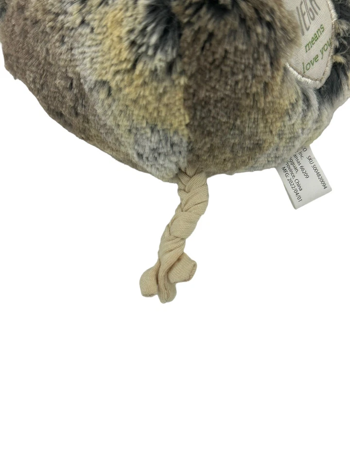 Demdaco Barnyard Baby Horse Plush Toy Lovey Brown Cream Gray Soft - Image 4 of 4