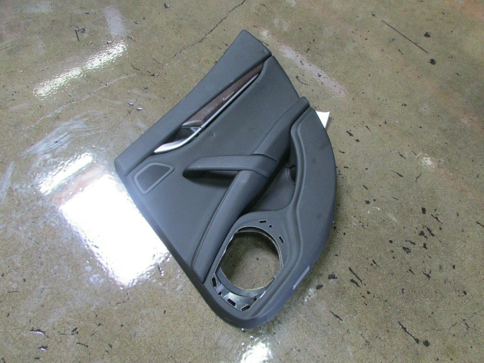 Maserati Ghibli, RH, Right Rear Door Trim Panel, Black, Used, P/N 6700188890
