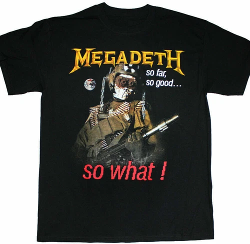 Megadeth So Far,So Good,So What 1988 Shirt