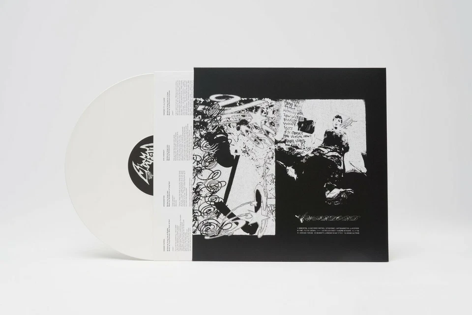 Yung Lean Warlord White Colored Vinyl LP 2020 Pressing (2019 2nd Pressing) Foto 2 de 3