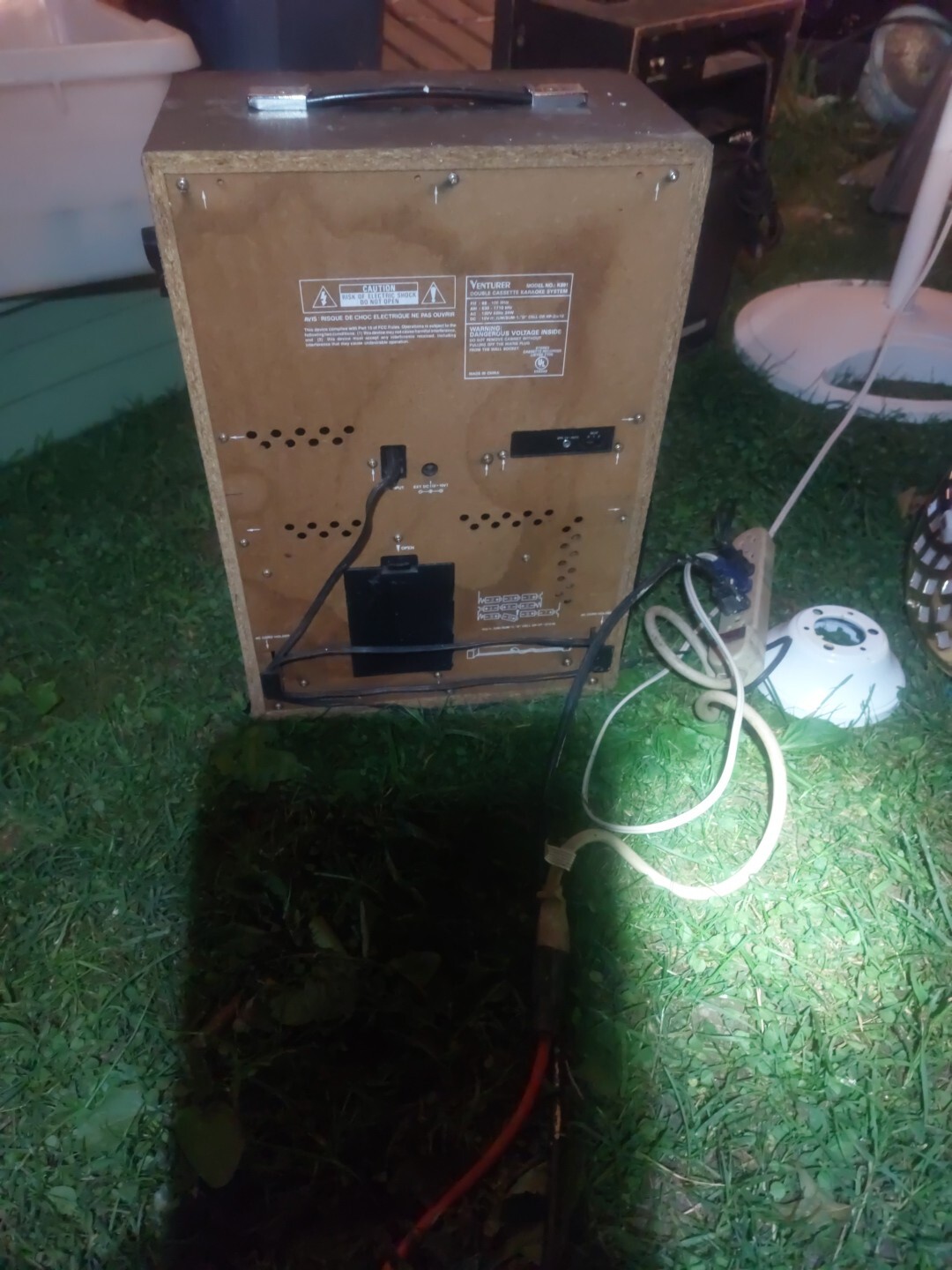 Venturer Karaoke Machine Cassette Player/ Radio eBay