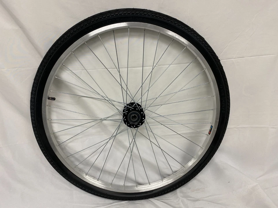 Rueda de triciclo de 26 pulgadas rueda de triciclo para adultos con tubo de neumático ejes de 15 mm Foto 2 de 4