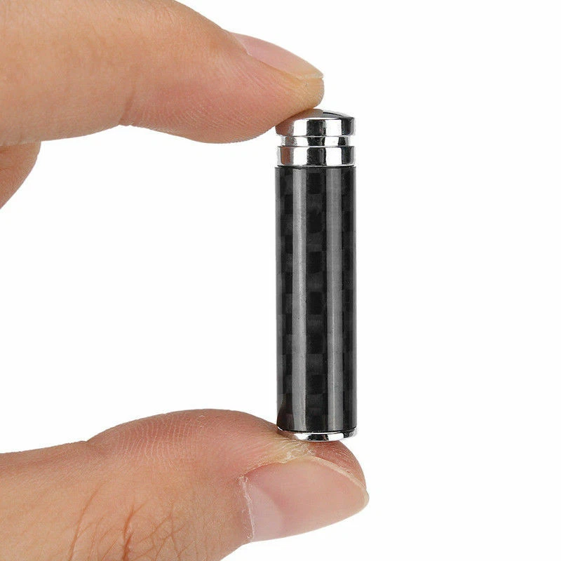 1 Set Metal Billet Door Lock Knob Pins Auto/Car/Truck/SUV/RV Real Carbon Fibre - Image 2 of 4