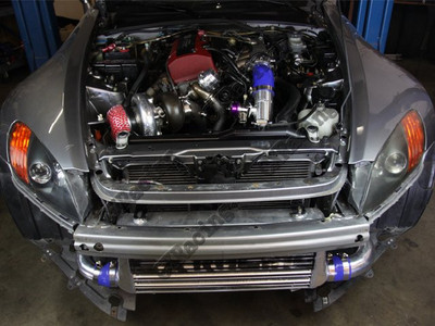 CXRacing Intercooler Piping Pipe Tube Kit For Honda S2000 F22 NA-Turbo