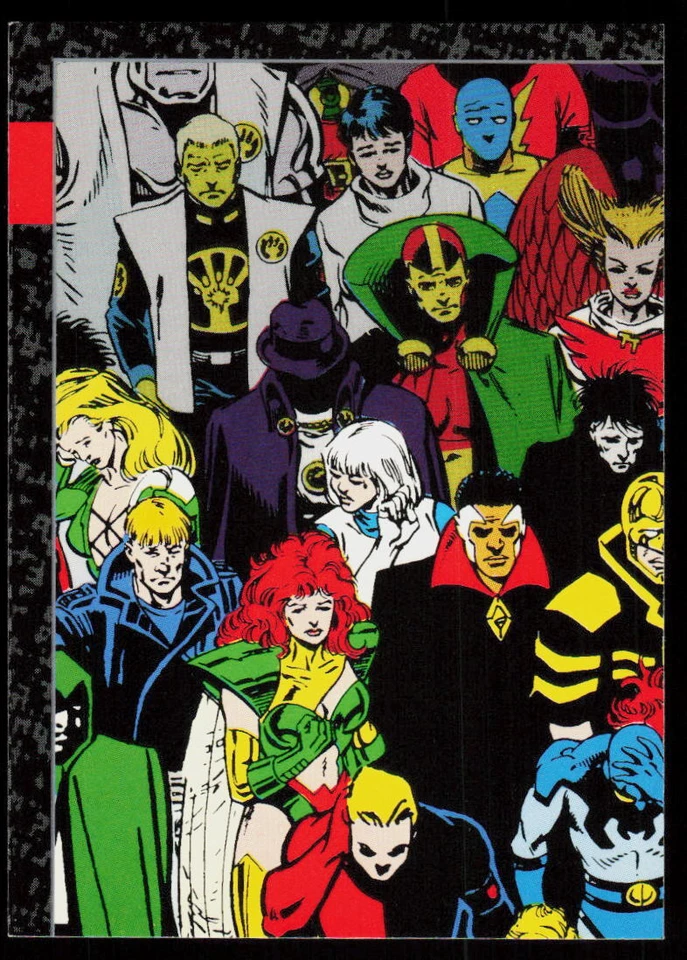 1992 SkyBox Doomsday: The Death of Superman Funeral For A Friend #77 Puzzle #C9 - Image 2 of 2