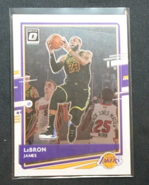LeBron James 2020-21 Panini Donruss Optic Base Card #13 LA LAKERS MINT