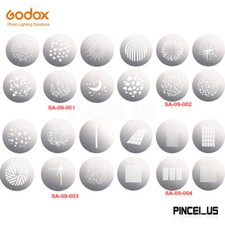 Godox SA-09 GOBO Kit for SA17 SA-P for S30 S60 SL150II VL150 VL200 VL300 SL200II