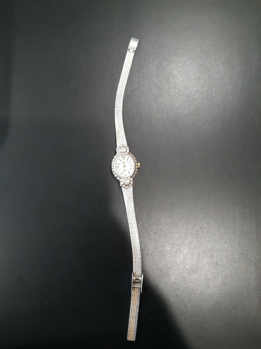 Vintage Claremont Silver Women\'s Watch Vintage Dainty Claremont Ornate Quartz Classic Silver Womans  main image 4
