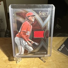 2023 Select Baseball Top Prospect James Wood Jersey Patch # SS-JW