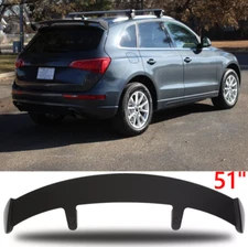 51" Rear Window Roof Spoiler Wing GT-Style Matte Black For AUDI SQ5 Q5 S-line