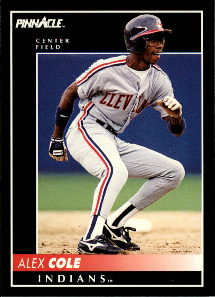 1992 Pinnacle #66 Alex Cole - NM