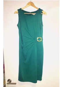 calvin klein teal dress