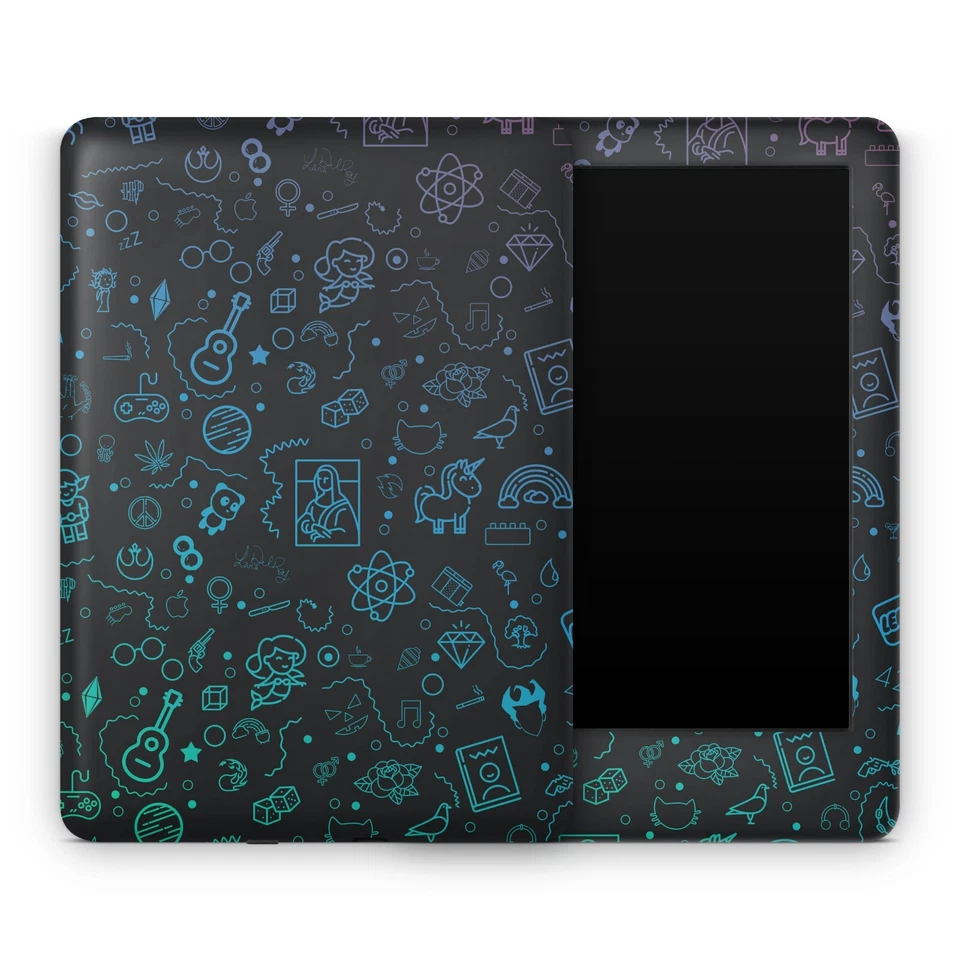 Gradient Effect Amazon Kindle Skin | Kindle Skin Vinyl Wrap - All Kindle Models - Image 2 of 4